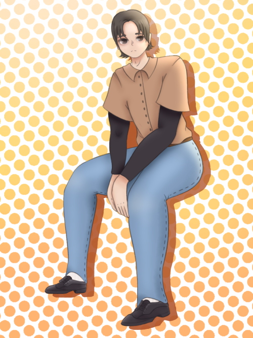 Random OC That I Made. Ive Been Trying To Figure Out How To Do Soft Shading Instead Of Cell Shading