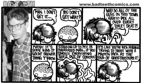 Porn photo bad-teeth-comics:  Bad Teeth Classics - March