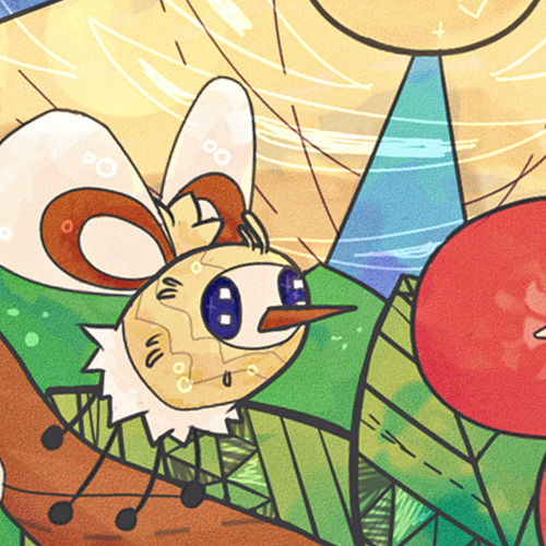 Four icons from Alola-ha! What a Difference a Day Makes, Mimikyu!  speedpaint. Full piece here.