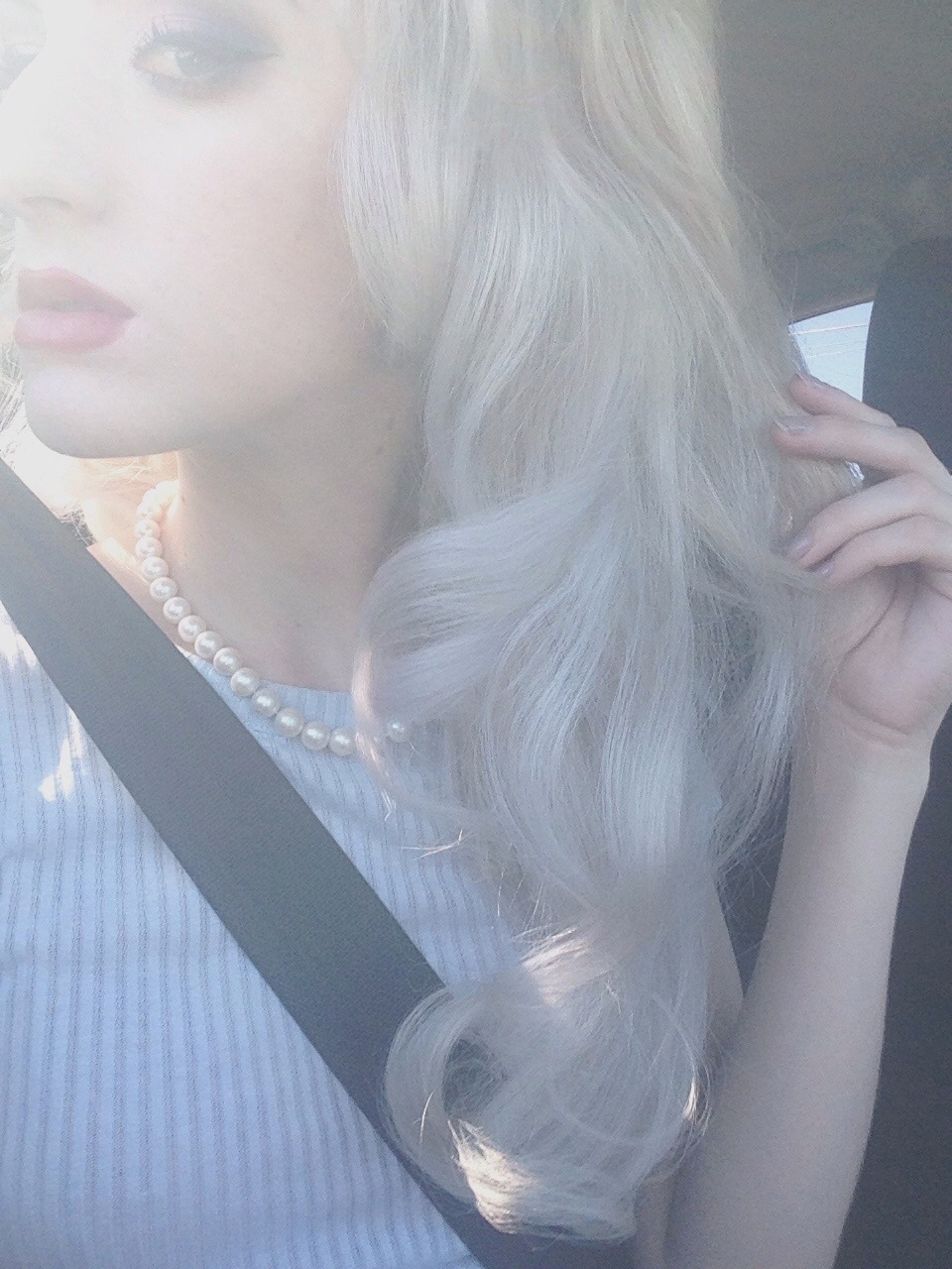 plant-strong:  subtle-tea:  My hair is a beautiful mess of dove feathers today. 