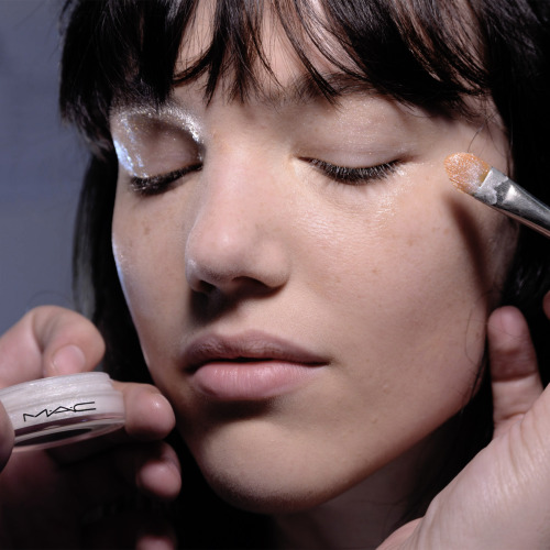 maccosmetics:  M∙A∙C Backstage at Maison Martin Margiela, SS15 New York Fashion Week