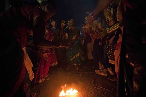 Aravan transgender festival.Every year in the month of Chaitra (April/May), the sleepy village of Ko