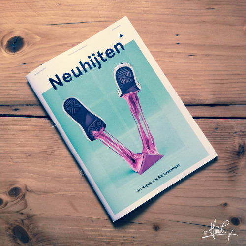 hand lettered illustration for the neuhijten magazin of the stijl design exhibition 2014 in nurember