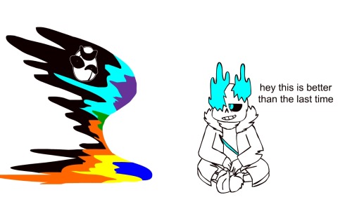 Is It Wrong To Have A Canon Where The Rainbow Coming Out Of Color San's Head Just Shoots Out Of His Skull