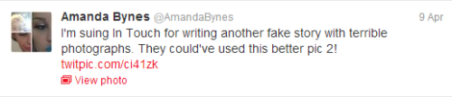 marapetsrules:  DONT SAY ANYTHING BAD ABOUT AMANDA BYNES EVER OR SHE WILL SUE YOU ITS PROBABLY TOO LATE FOR ME BUT SAVE YOURSELVES 