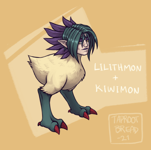 An other Digimon fusion&hellip;.. I used way too much time on this
