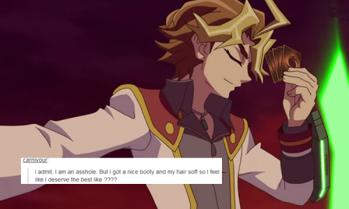 iceboundary:  Yu-Gi-Oh! Arc V + Tumblr Texts 03 – Shingo SawatariSo, I was going through my tumblr text files and there were just too many with Shingo’s name on them.