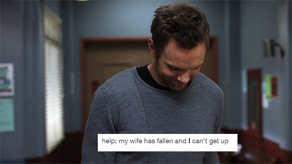 harryspaceshipmchale:  Jeff &amp; Annie + @help-mywife 