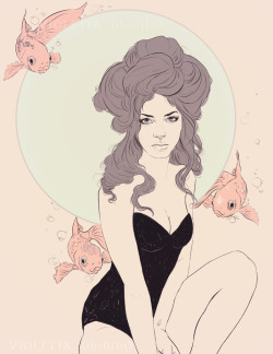 Violettadiguido:  Pinup For My Friend’s Charity Fundraiser - Violetta Diguido 