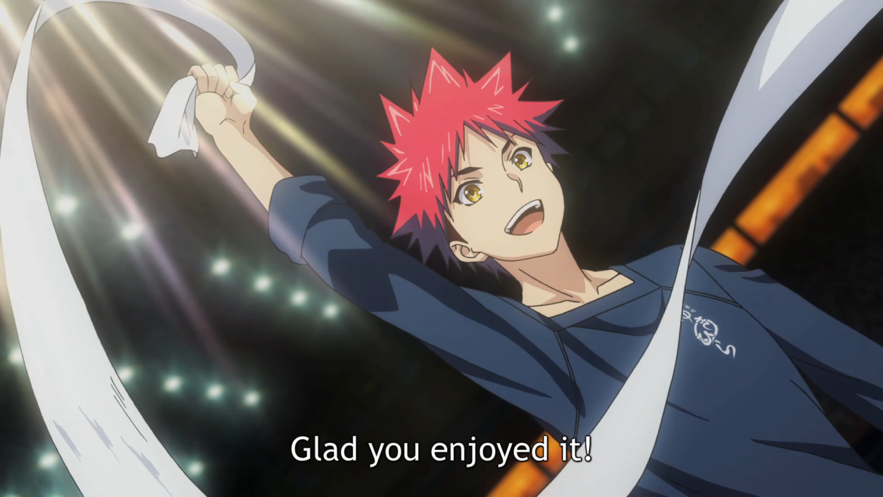 Food Wars: Shokugeki no Soma - Glad you liked it!