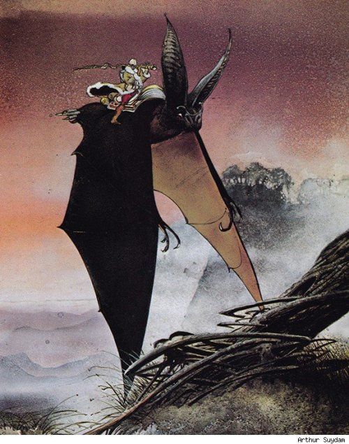 sorcerersskull:Art by Arthur Suydam