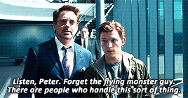 fuckyeahtonystark:Tony Stark in the new Spiderman: Homecoming Trailer