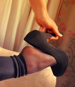 Feet in Tights