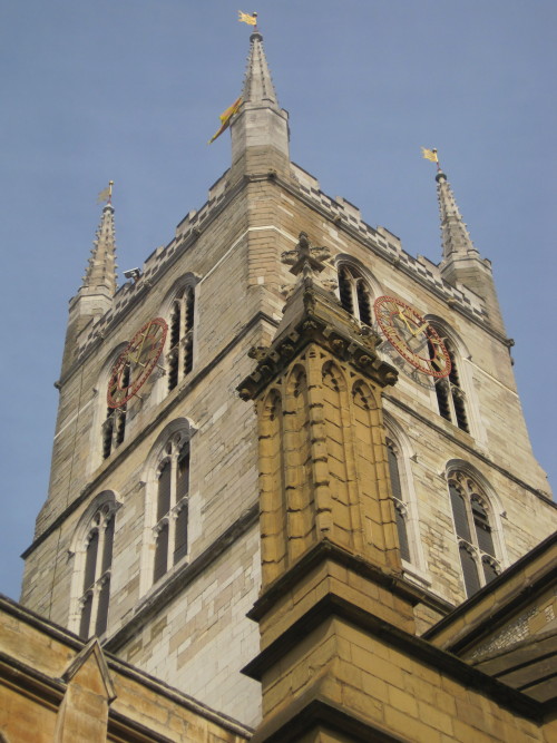 Tower, Southwark Cathedral, London, England, 2011.