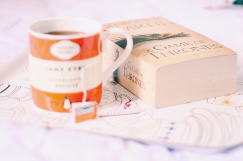 astreeeaneee: Tea and books, they help me get through the downs in my life