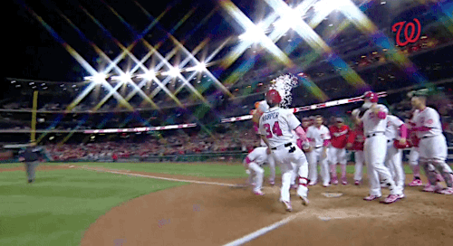 gfbaseball:Bryce Harper hits a walk-off, two-run home run - May 13, 2017