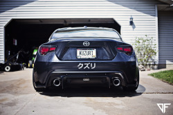 dustinfaulkner:  Loving how the rear looks now with the Nameless Performance exhaust