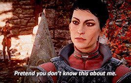 nickvalentine:  It’s… one of Varric’s tales. Swords and Shields. The latest