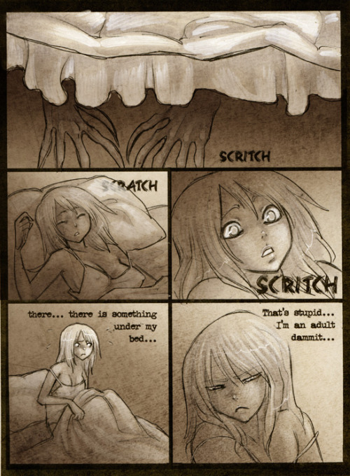 rsex-comics: Monster under the bed