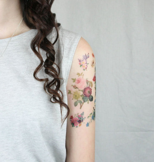 littlefinch: misswallflower: temporary tattoos by pepperink Send a box of 300 to my house, than