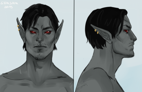 Various life stages of my Nerevarine, Valaai. He underwent huge changes and I&rsquo;m proud of him f