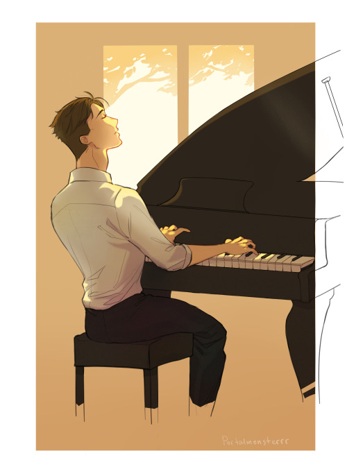  Ushijima ‘I’m not very good with expressing myself through words so by playing music I 