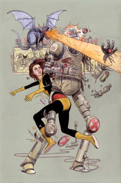 zonanegativa:  Muestras del arte de Farel Dalrymple autor nominado este año al premio Eisner al Mejor Cómic Digital por It Will All Hurt 