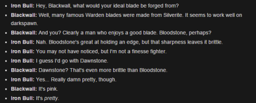 autisticweirdocole:lesbianshepard:honestly all of the blackwall and the iron bull banter is fucking 