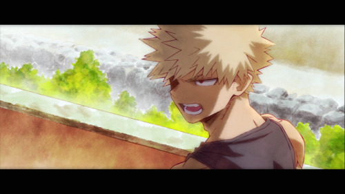 Really wish the whole short was animated! :DAlso, ever since Bakugo announced his Hero name, a sh*t 