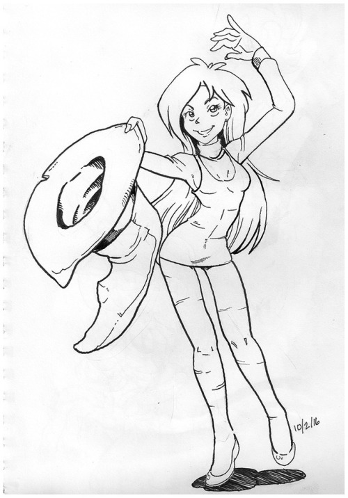 Inktober 2016, Melusine  Patreon  •  Ko-fi •  Tumblr  •  Inkbunny  •  Furaffinity