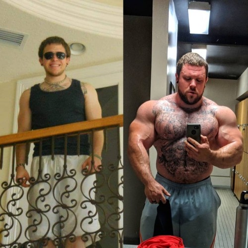 drwannabebigger: michiganmonster1990’s 5-year transformation