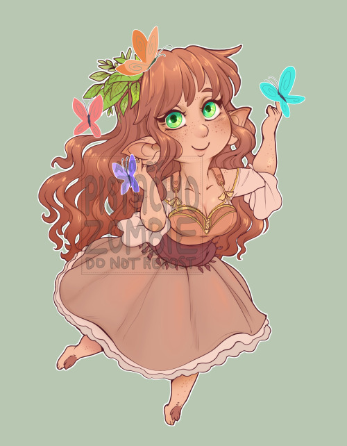 Thinking about making stickers of Leanna! Interest Check: Please let me know if you would be interes