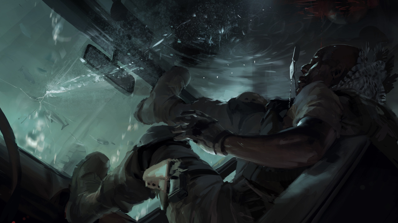 cherno-vodka-sauce:  theomeganerd:  Battlefield 4 ~ Concept Art &amp; Renders