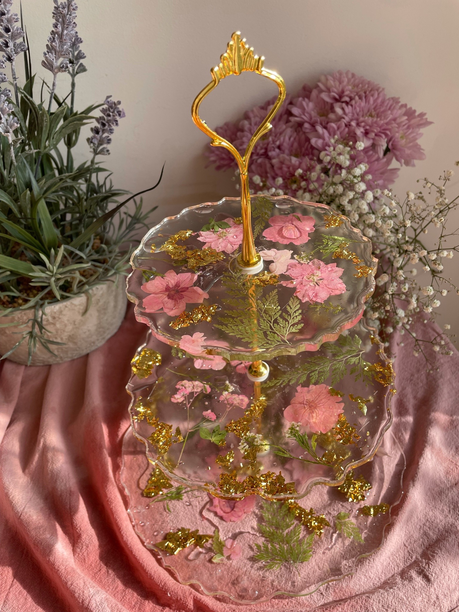 fairmaidnelly:🌸✨🌿 I listed my cake stands on Etsy if anyone is still interested 🌿✨🌸