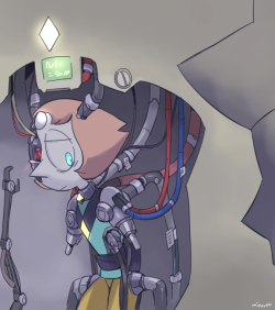 mikanwater:  Homeworld au robot pearl sorry