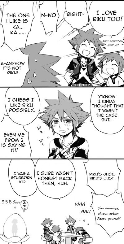 hoshinotabi:  Sora Part of RaS’s small comic they put up on pixiv the other day