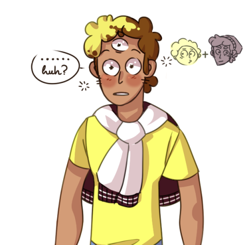 Ive Been Thinking About A Possible Morty-Alex Fusion, So Heres ARTY. Hes Made Of Pure Anxiety And Raging