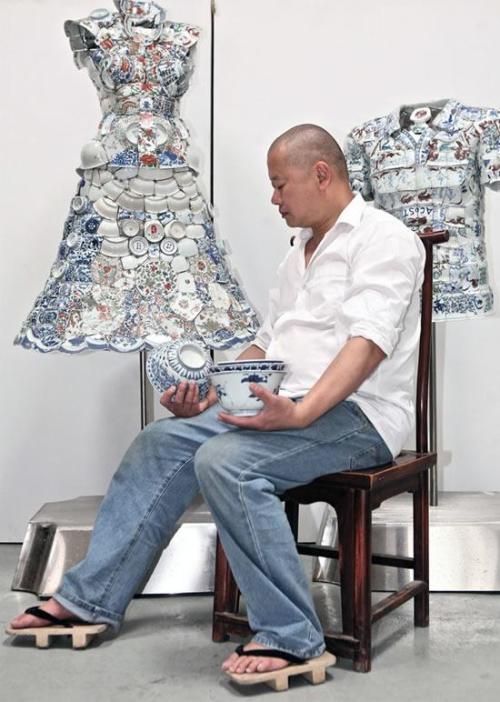 The artist Li Xiaofeng makes some heavy and rare pieces; wearable contemporary design made by Chinese ceramics. The porcelain often comes from archeological findings and together they create a rearranged landscape from his homeland. Li Xiaofeng...