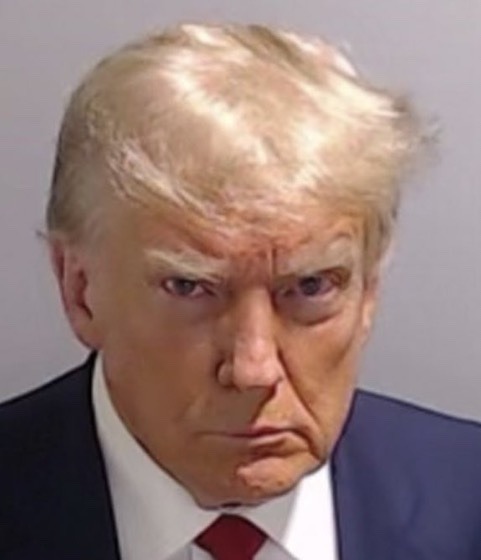 LMAO LOOK AT DONALD TRUMPS MUGSHOT