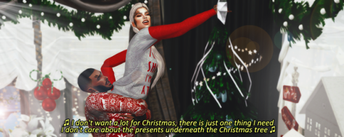 amberphoenixx:♫ Make my wish come trueAll I want for Christmas is you ♫ We finally managed to put up