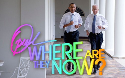 WHERE ARE THEY NOW? Joe Biden EditionWhile the Obamas started their life after the White House with 