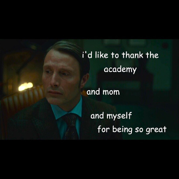 #hannibal whenever he fools people.