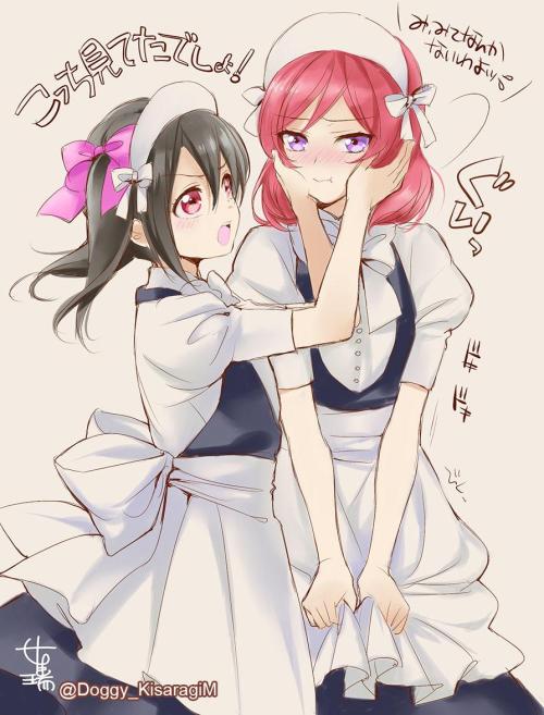 fileth:  Doggyと如月瑞さんはTwitterを使っています: にこまき落書き～。 