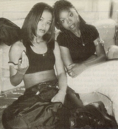 Aaliyah and Brandy