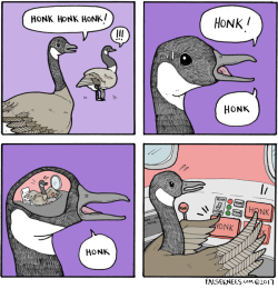 falseknees:  H-h-honk honk hooonk!