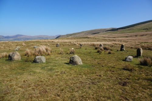 Blakeley Raise (Kinniside) Stone Circle, Cumbria, Lake District, North England, 8.4.17. Beautiful we