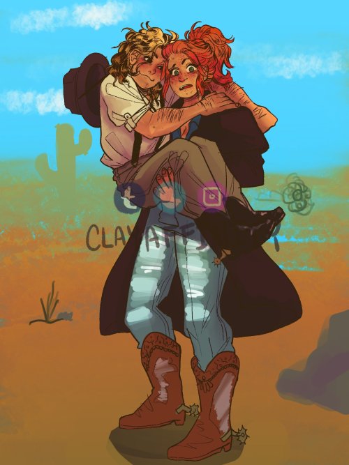 clayaffinity: Casey McCoy and Angel from the podcast DMs Treehouse (x) (x), the Retribution campaign