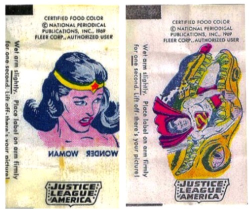 Porn photo zgmfd:  1969 Fleer Justice League Of America