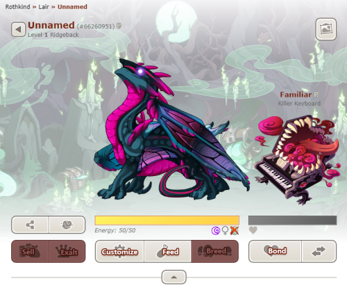 Completed!I think that is it with NotN for me. I made enough Money to gene the two dragons I wound u