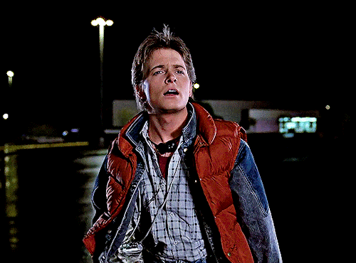 MICHAEL J. FOX As MARTY MCFLY In BACK TO THE FUTURE (1985)